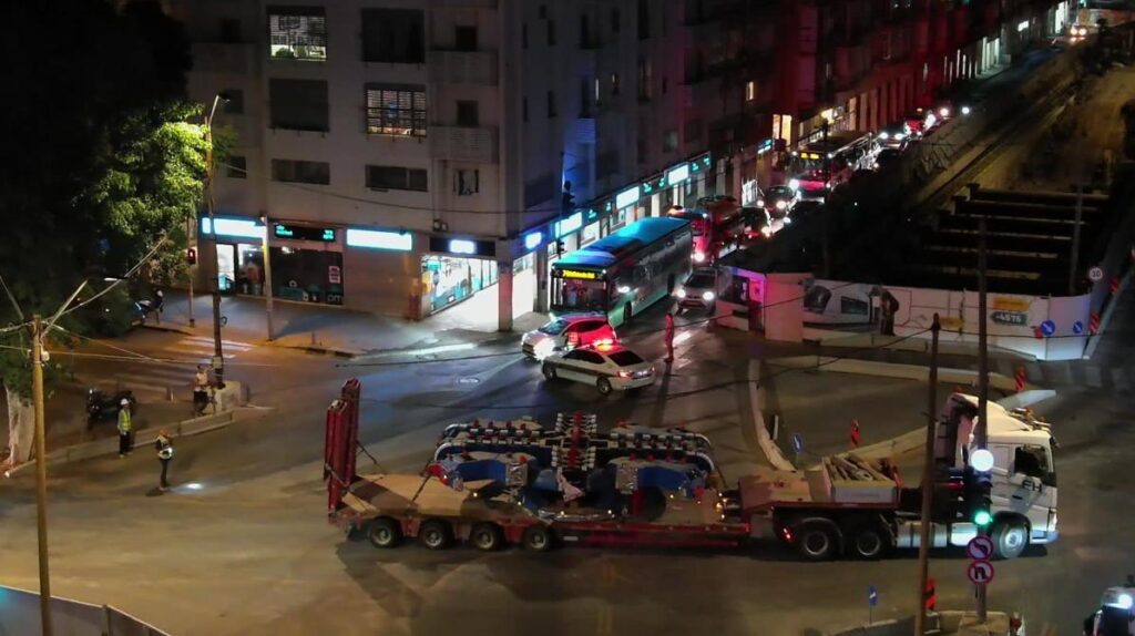 השכרת מנופים עם ליווי משטרתי בישראל